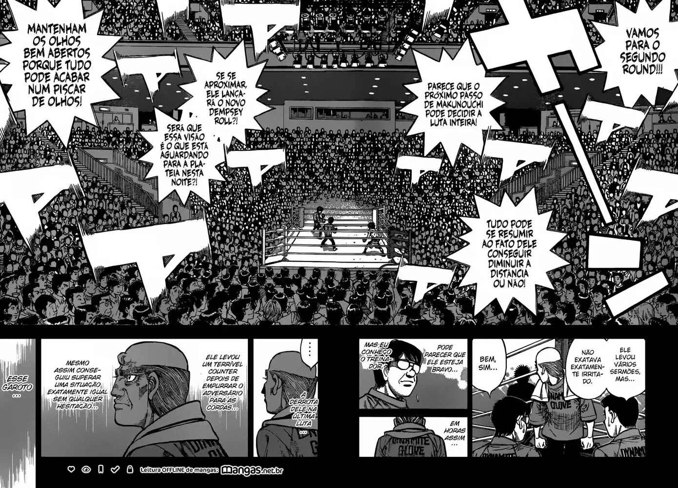 Hajime no Ippo Capítulo 889 – Obstáculo Invisível