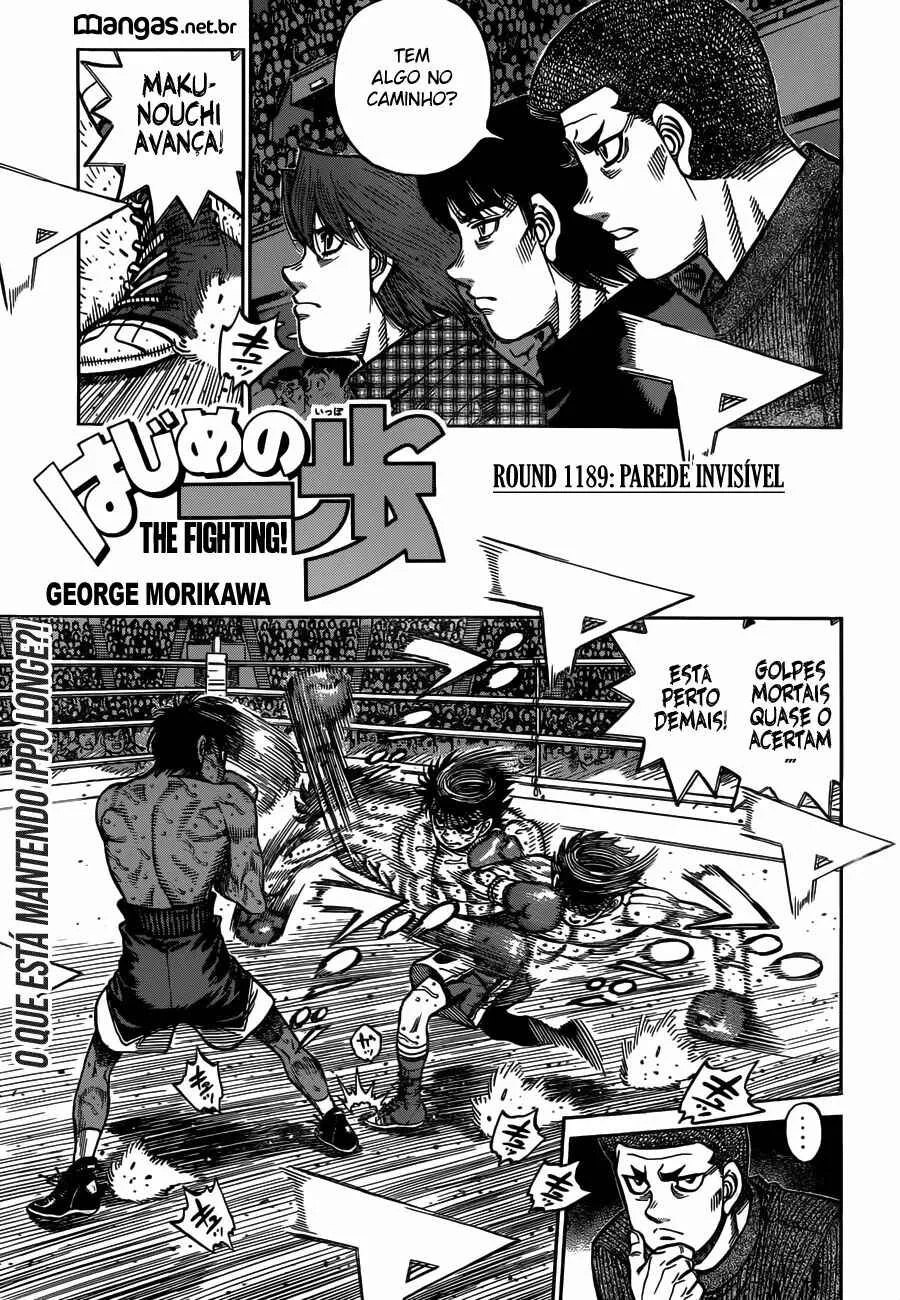 Hajime no Ippo Capítulo 889 – Obstáculo Invisível
