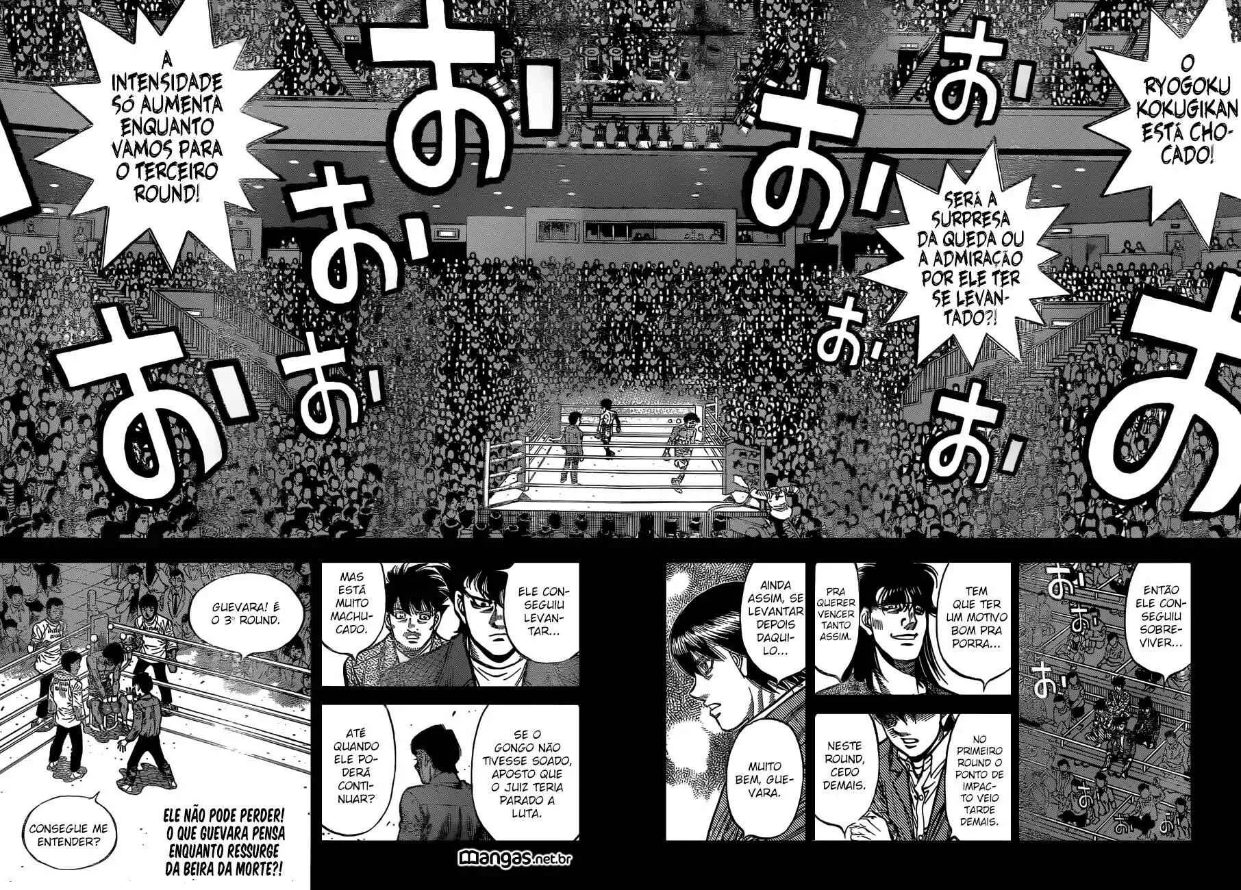 Hajime no Ippo Capítulo 889 – Obstáculo Invisível