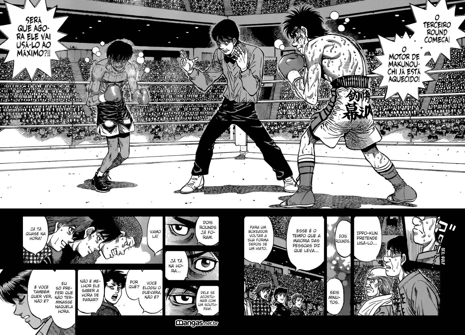 Hajime no Ippo Capítulo 889 – Obstáculo Invisível