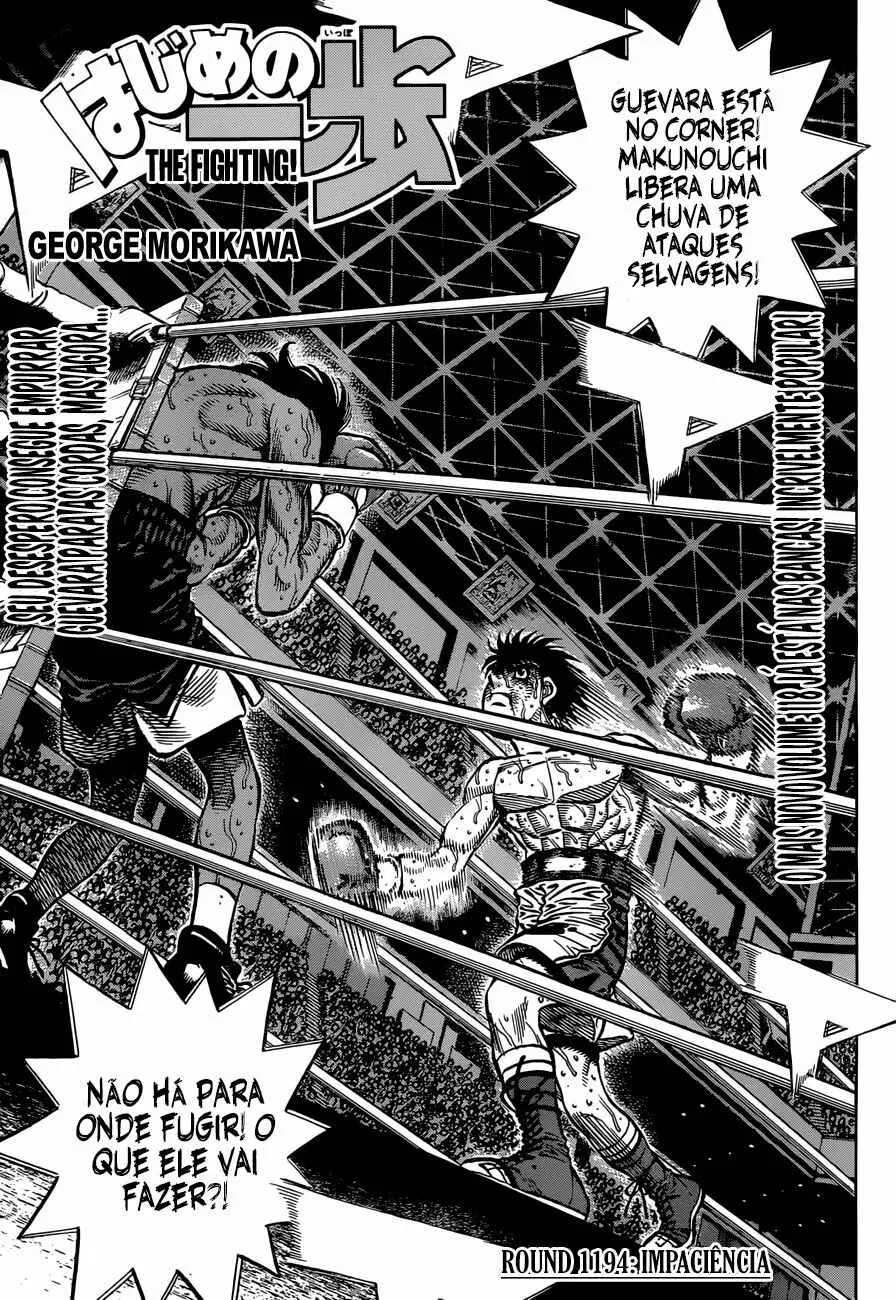 Hajime no Ippo Capítulo 889 – Obstáculo Invisível