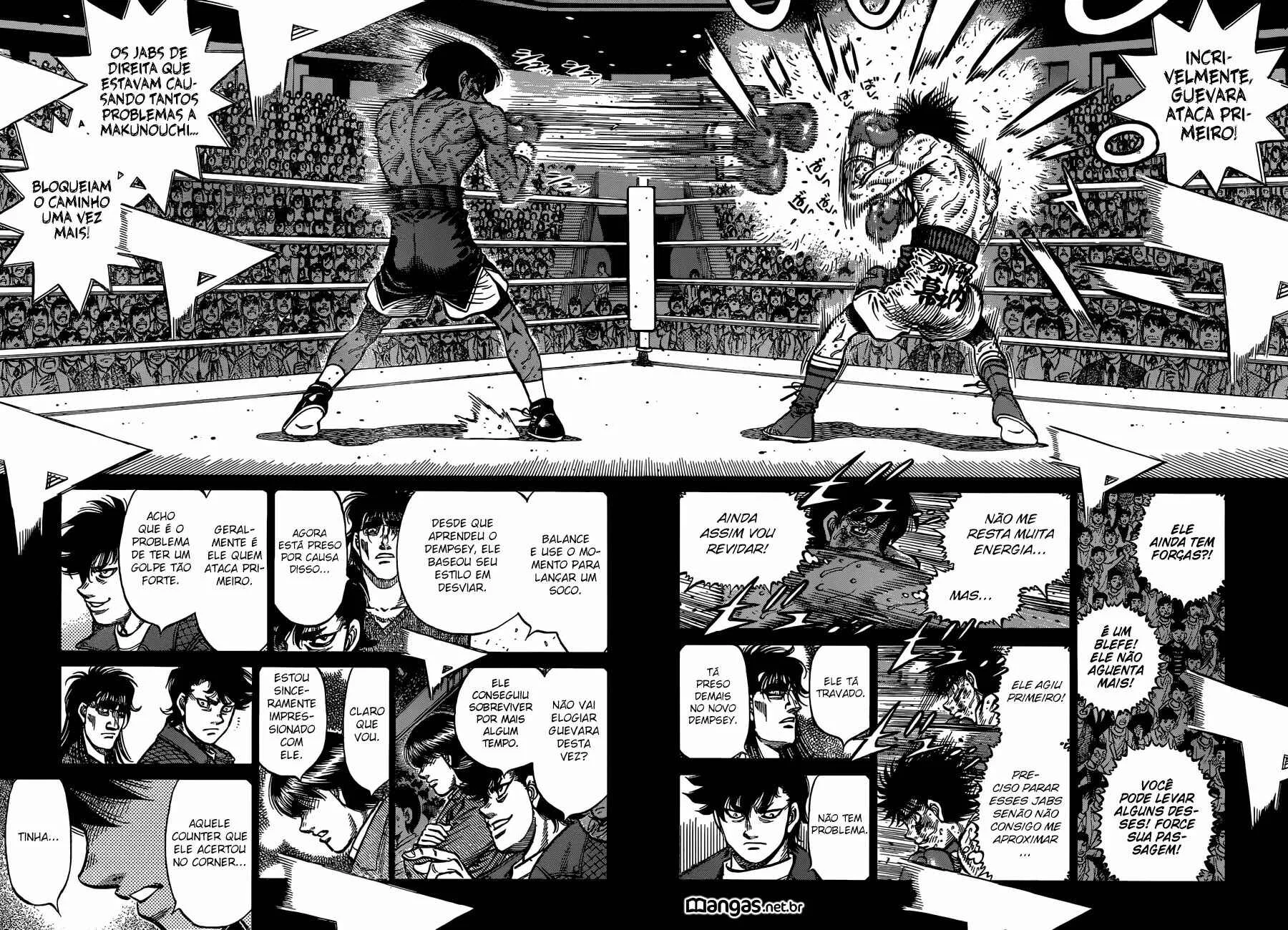 Hajime no Ippo Capítulo 889 – Obstáculo Invisível