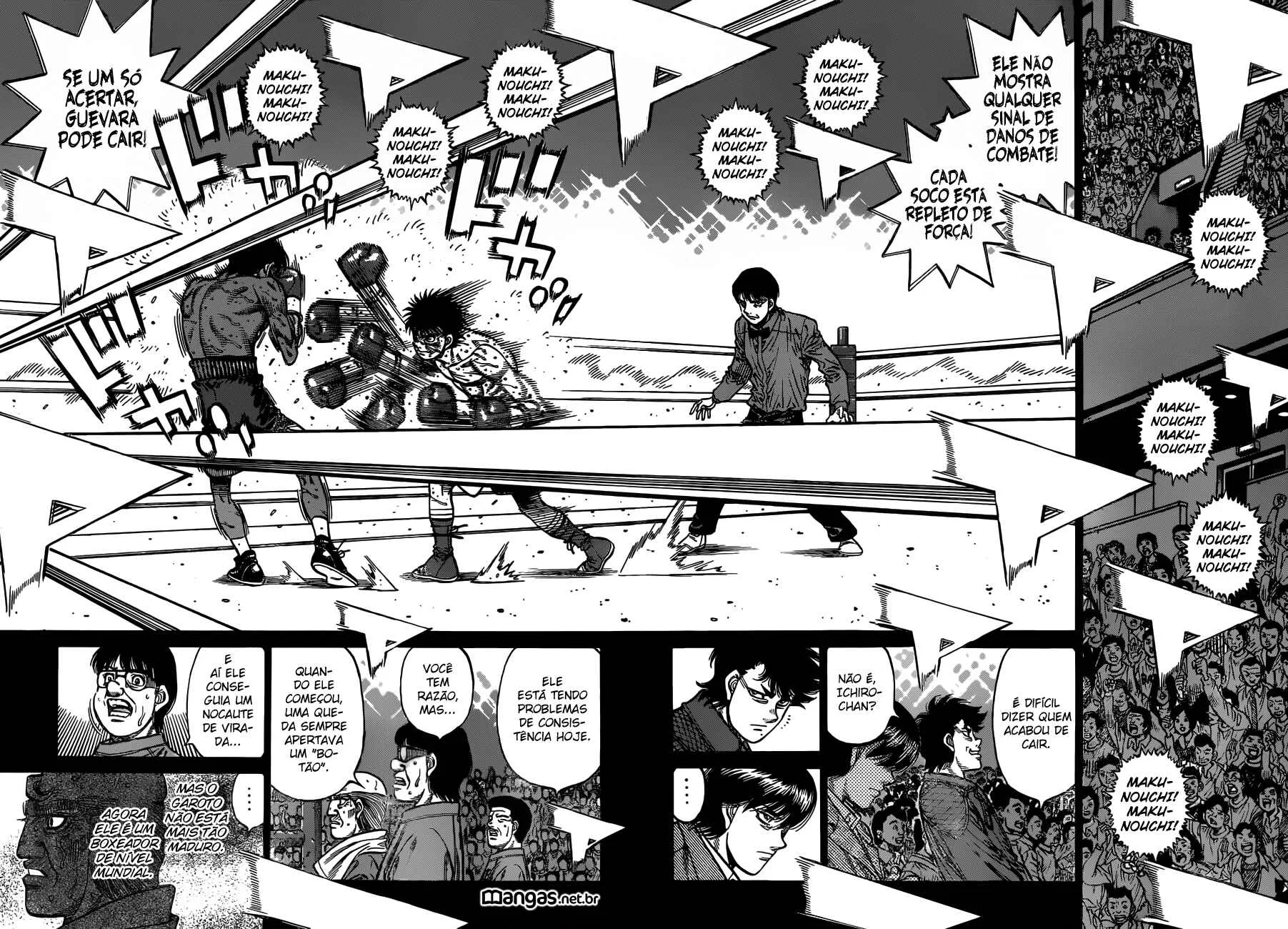 Hajime no Ippo Capítulo 889 – Obstáculo Invisível