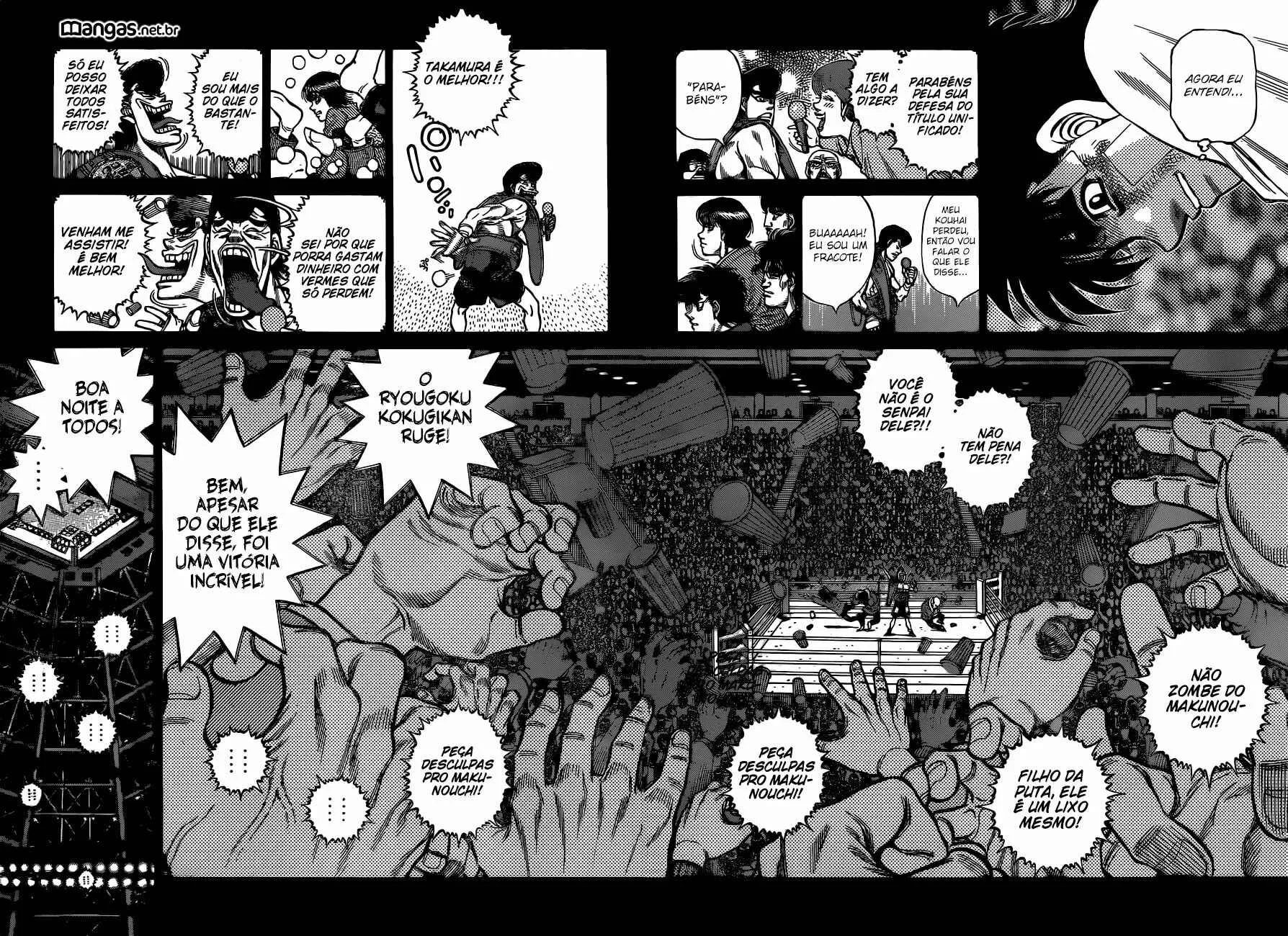Hajime no Ippo Capítulo 889 – Obstáculo Invisível