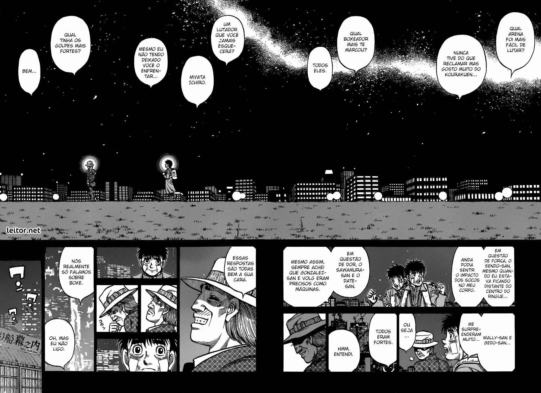 Hajime no Ippo Capítulo 889 – Obstáculo Invisível