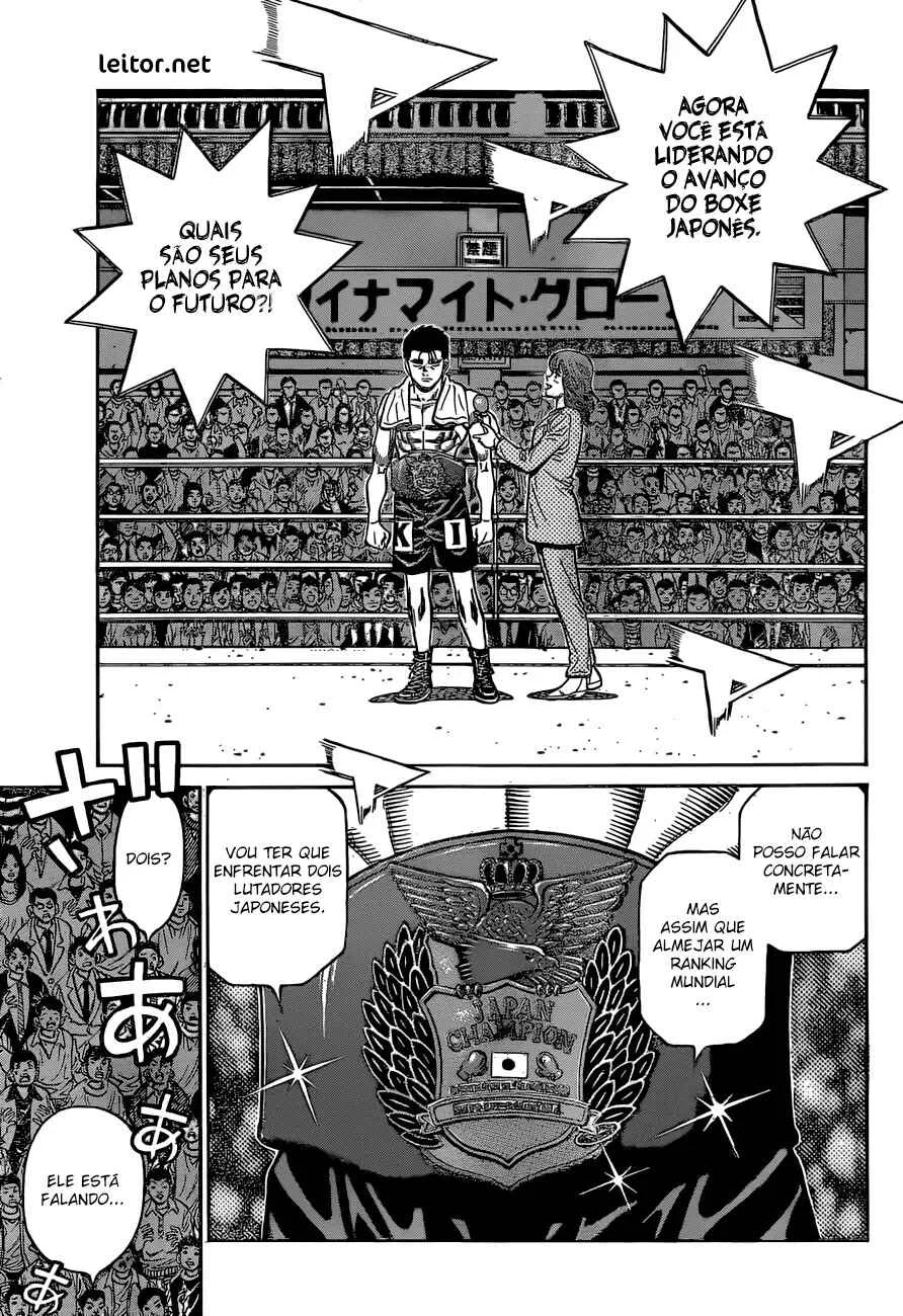 Hajime no Ippo Capítulo 889 – Obstáculo Invisível
