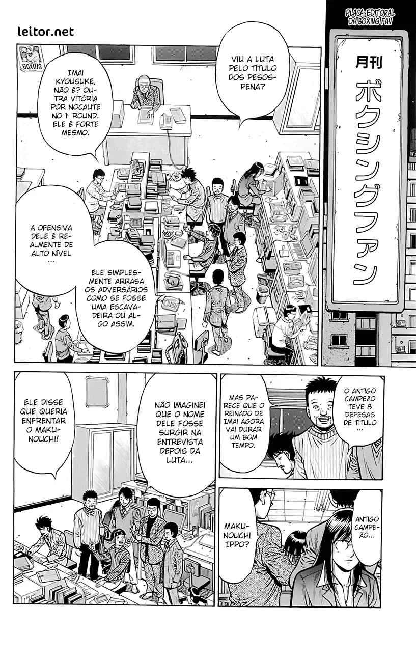Hajime no Ippo Capítulo 889 – Obstáculo Invisível