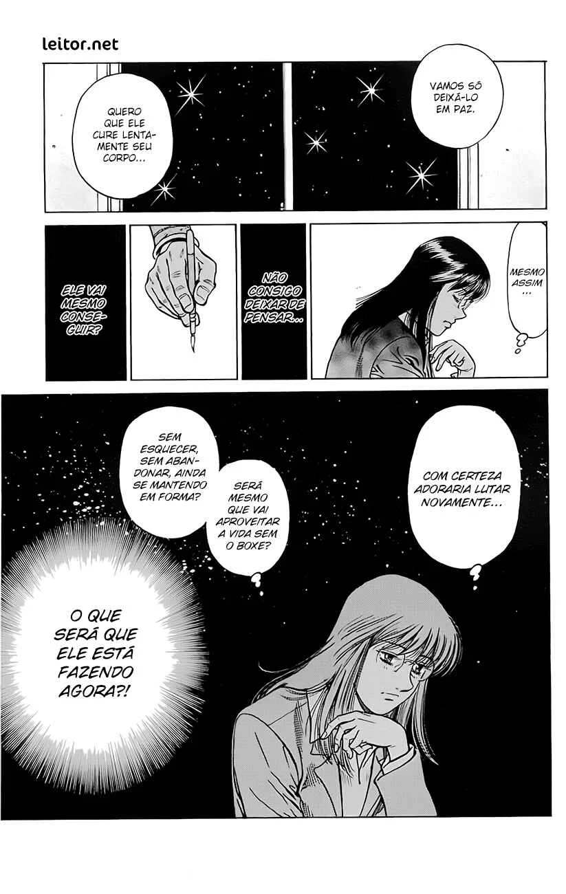 Hajime no Ippo Capítulo 889 – Obstáculo Invisível