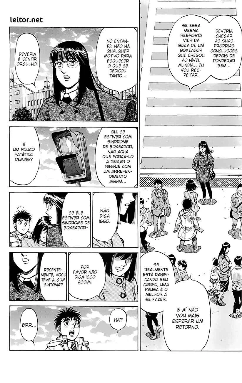 Hajime no Ippo Capítulo 889 – Obstáculo Invisível
