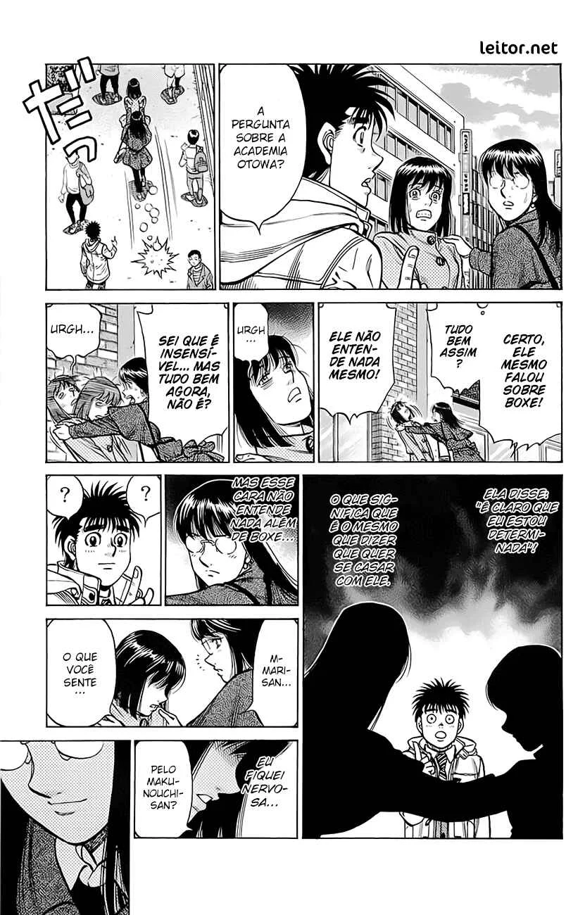 Hajime no Ippo Capítulo 889 – Obstáculo Invisível