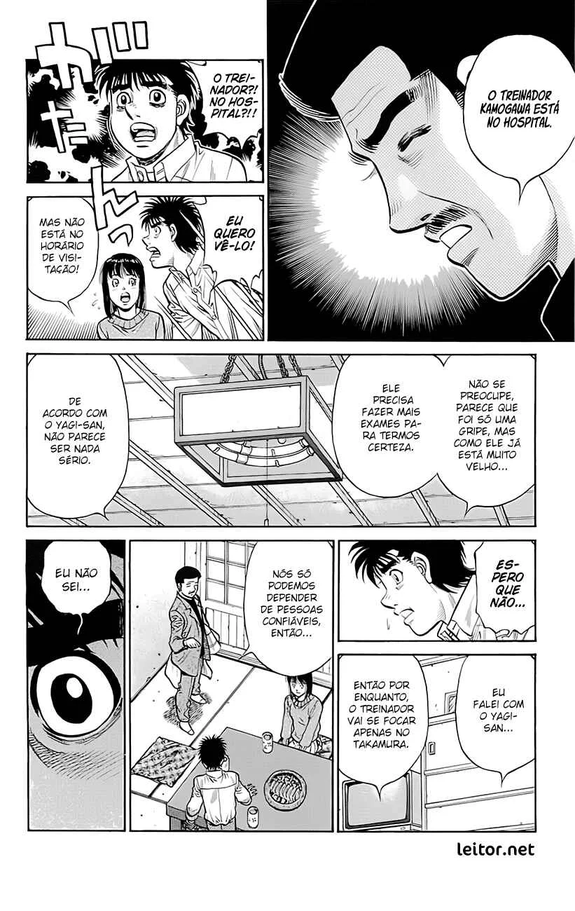 Hajime no Ippo Capítulo 889 – Obstáculo Invisível