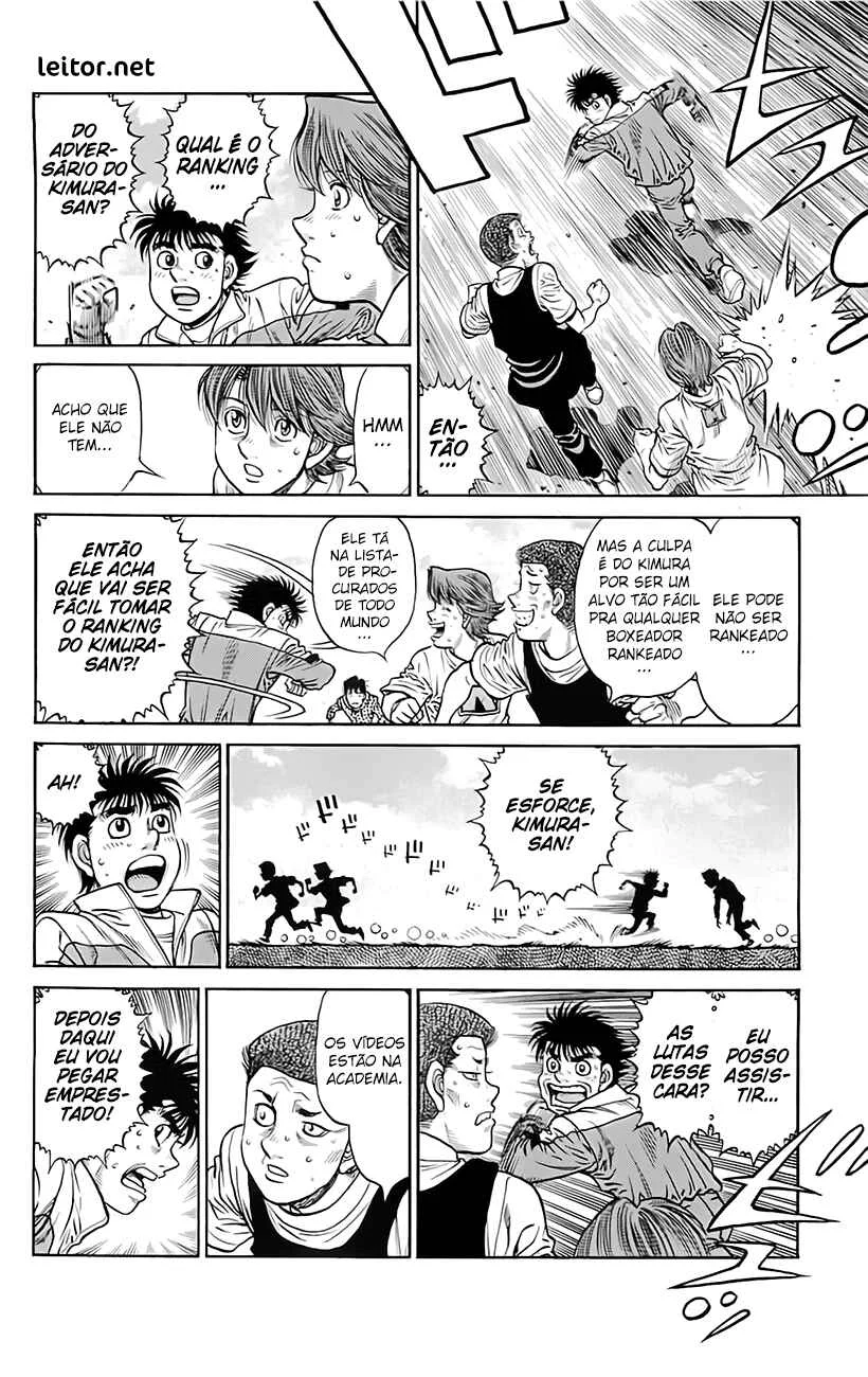 Hajime no Ippo Capítulo 889 – Obstáculo Invisível