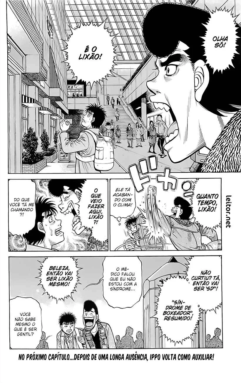 Hajime no Ippo Capítulo 889 – Obstáculo Invisível