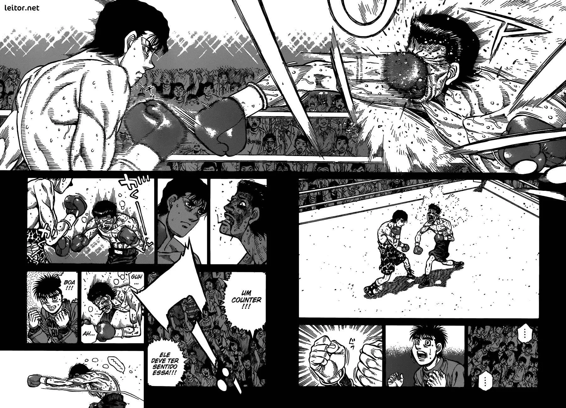 Hajime no Ippo Capítulo 889 – Obstáculo Invisível