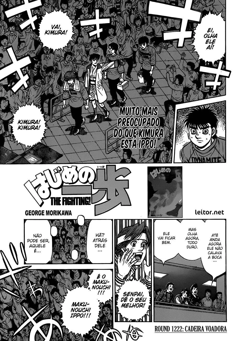 Hajime no Ippo Capítulo 889 – Obstáculo Invisível