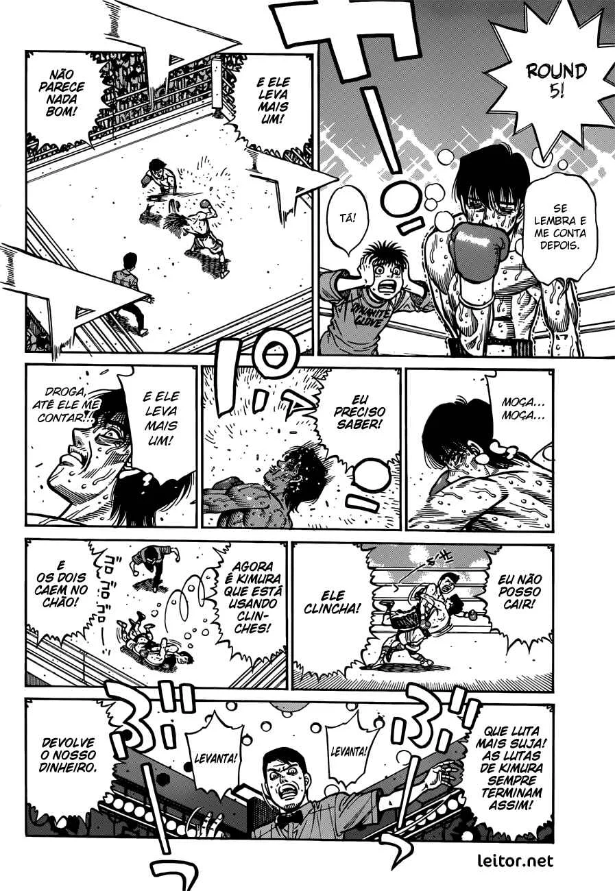 Hajime no Ippo Capítulo 889 – Obstáculo Invisível