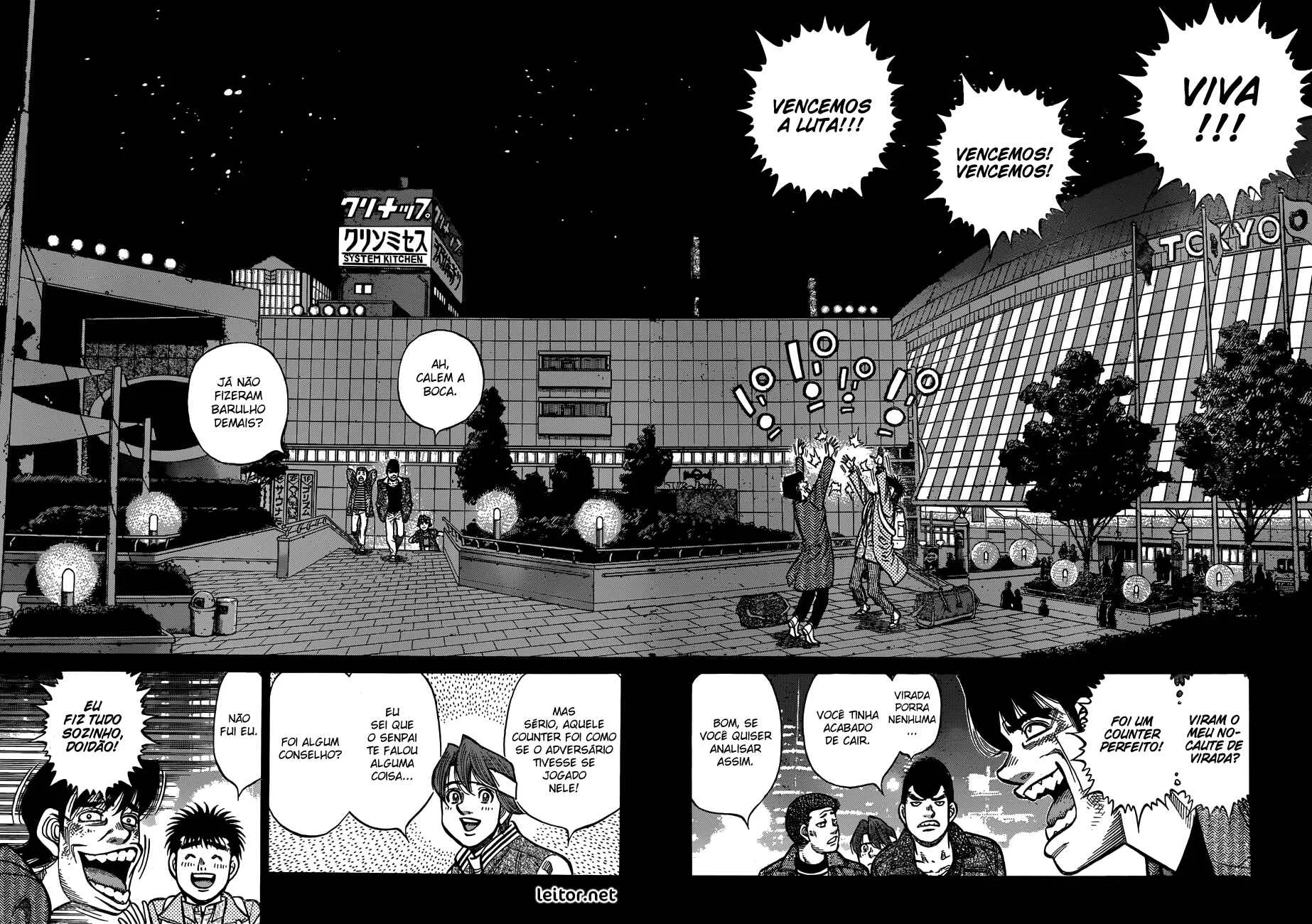 Hajime no Ippo Capítulo 889 – Obstáculo Invisível
