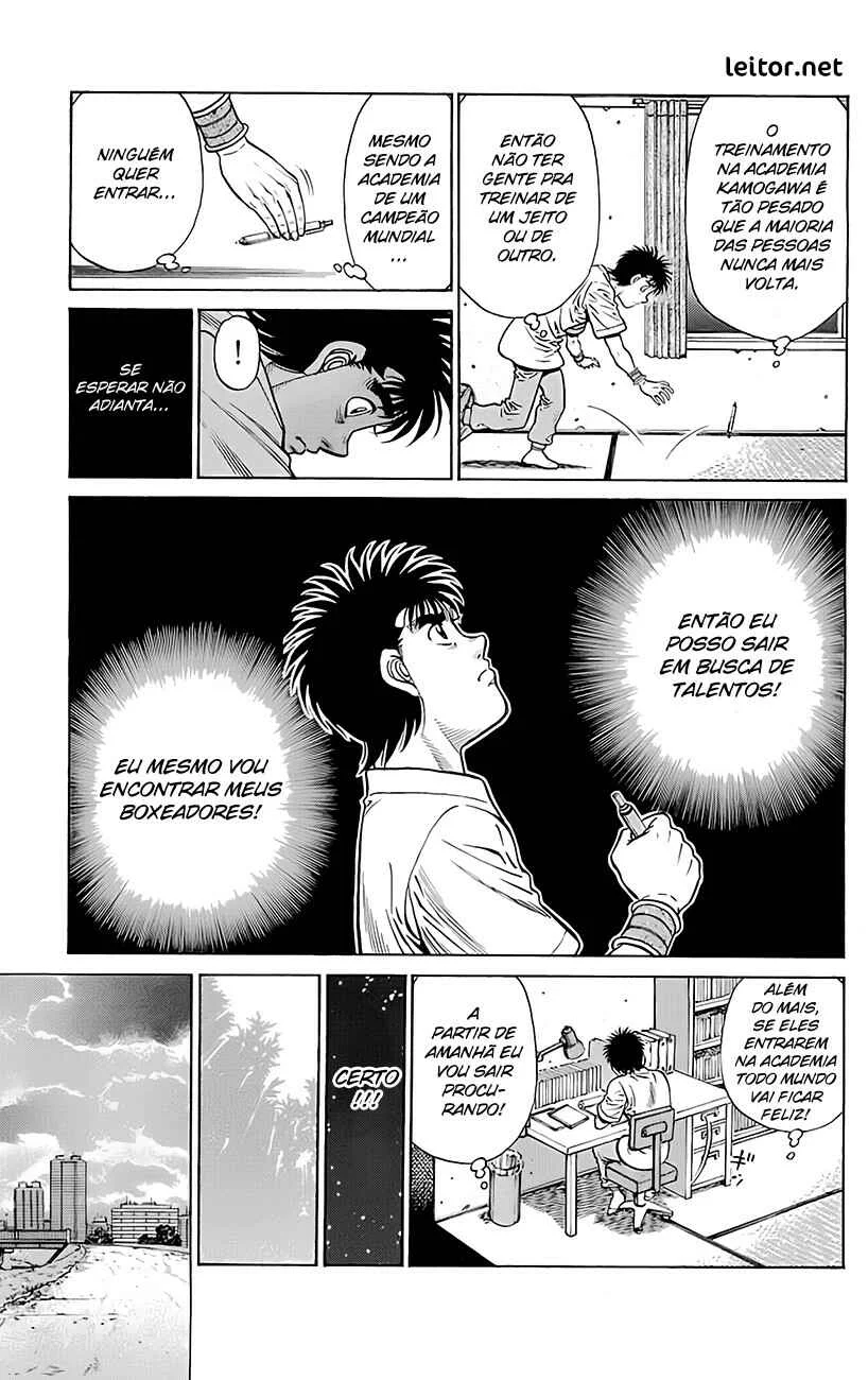 Hajime no Ippo Capítulo 889 – Obstáculo Invisível
