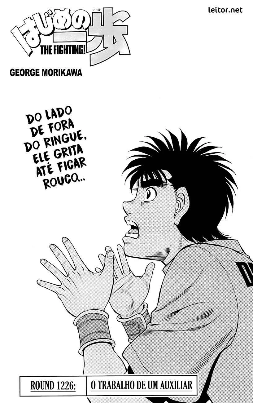 Hajime no Ippo Capítulo 889 – Obstáculo Invisível