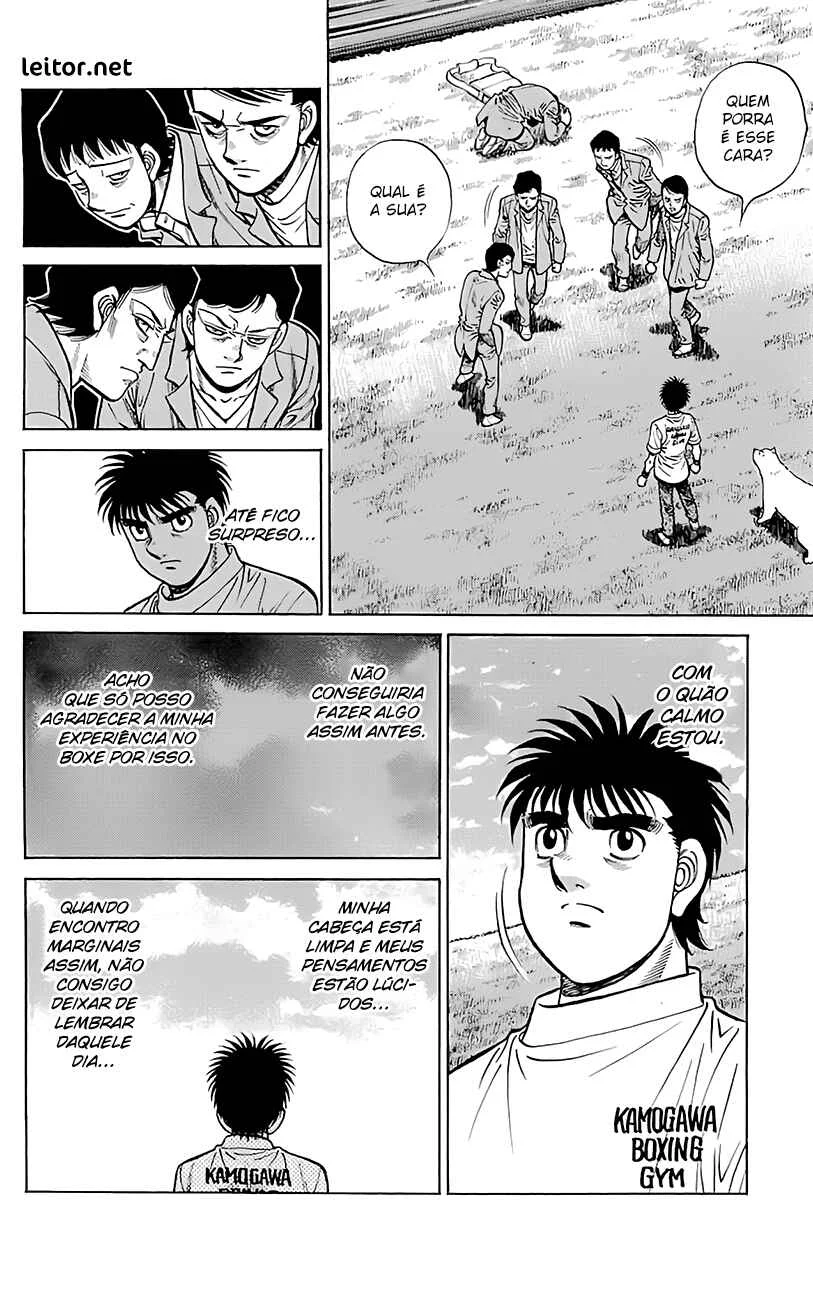 Hajime no Ippo Capítulo 889 – Obstáculo Invisível