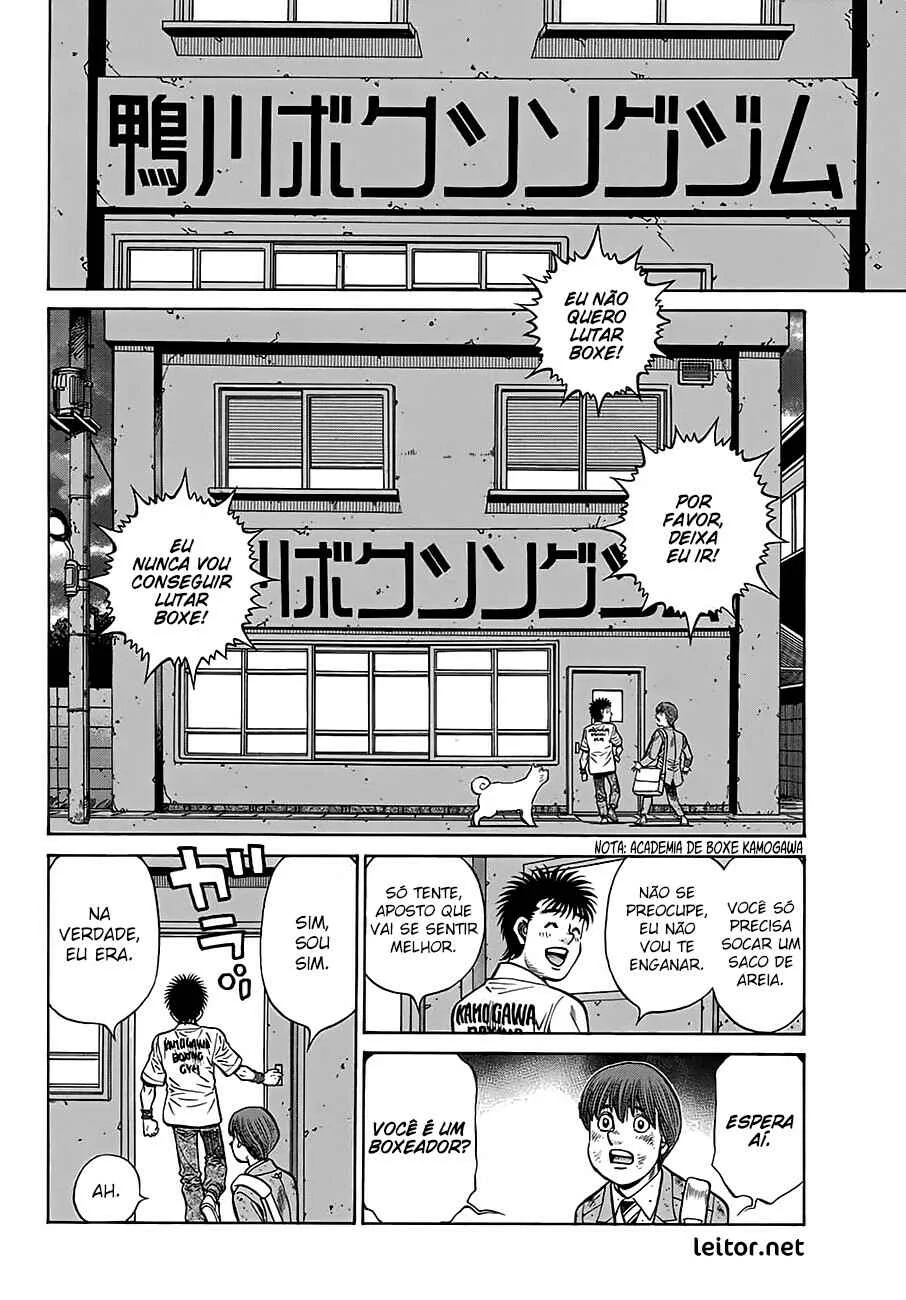 Hajime no Ippo Capítulo 889 – Obstáculo Invisível