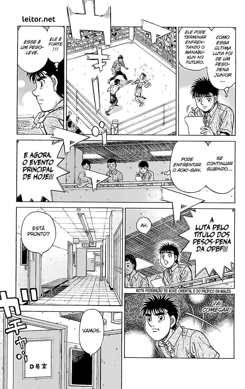 Hajime no Ippo Capítulo 889 – Obstáculo Invisível