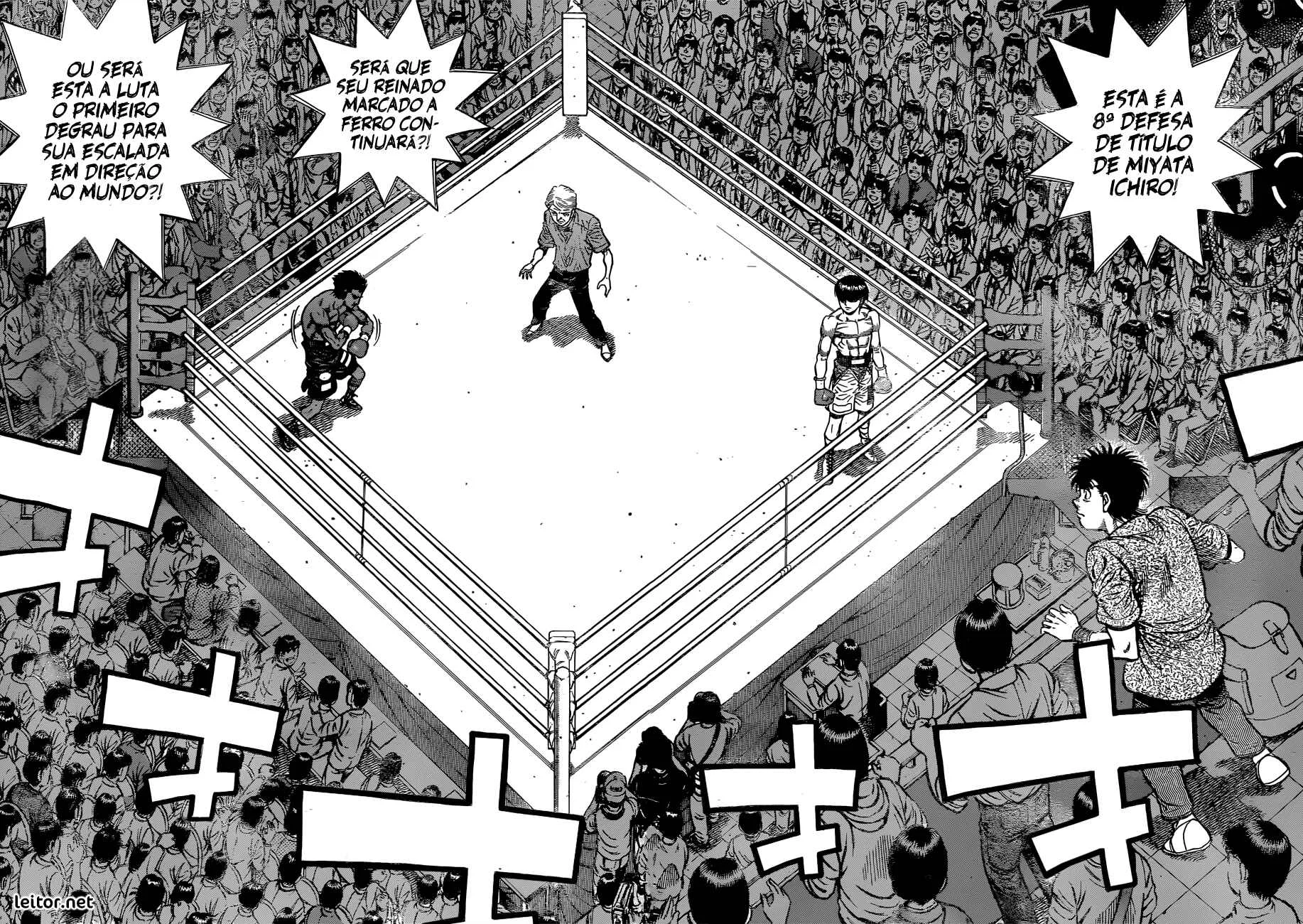 Hajime no Ippo Capítulo 889 – Obstáculo Invisível