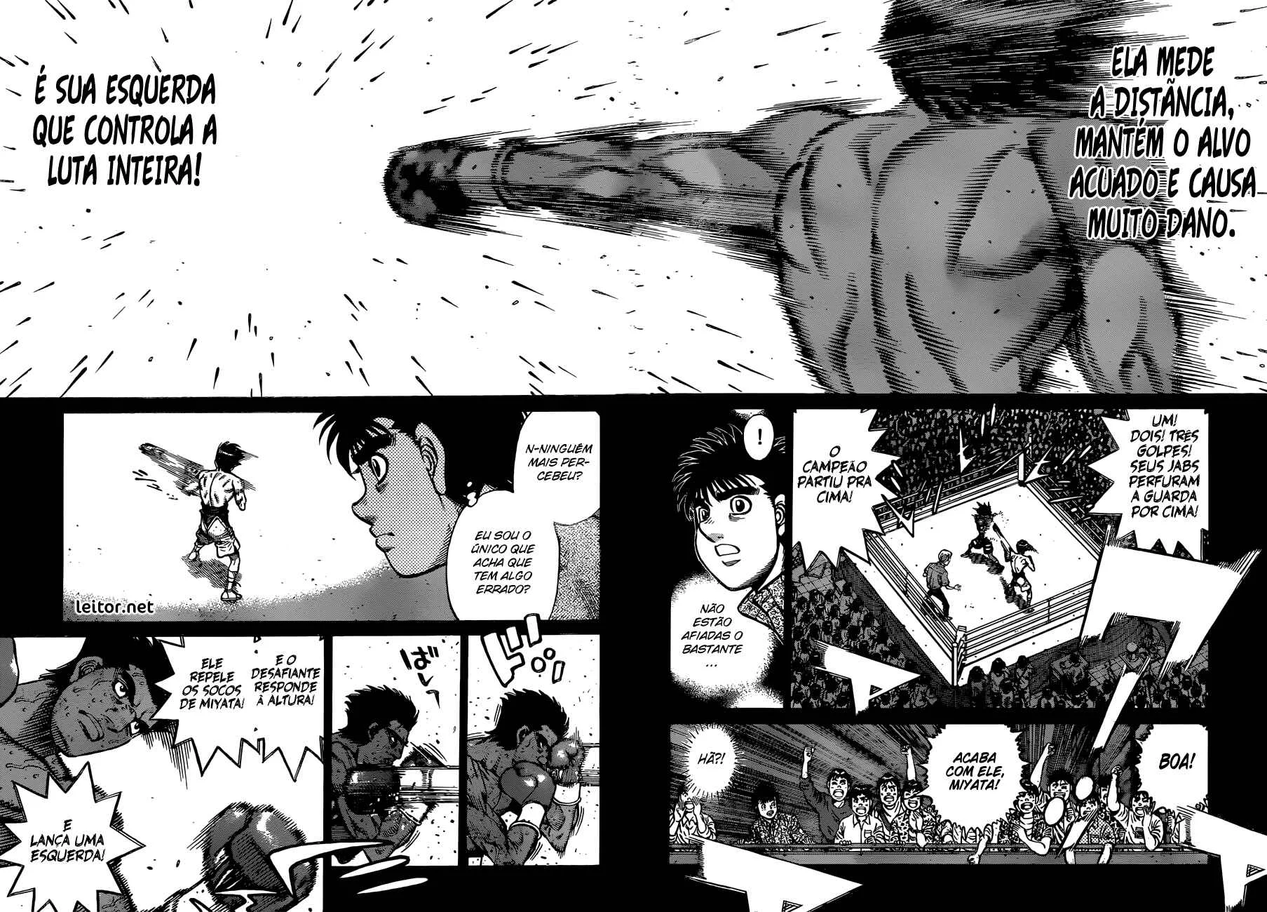 Hajime no Ippo Capítulo 889 – Obstáculo Invisível