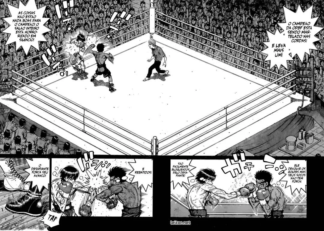Hajime no Ippo Capítulo 889 – Obstáculo Invisível