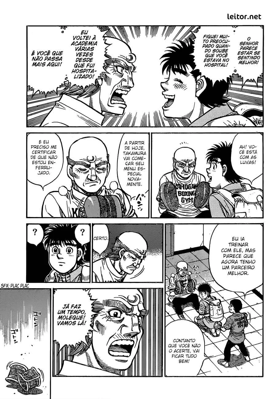 Hajime no Ippo Capítulo 889 – Obstáculo Invisível