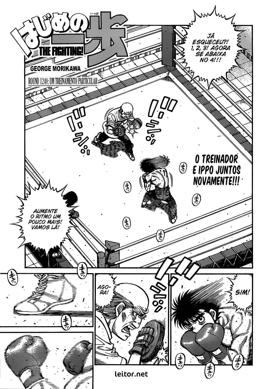 Hajime no Ippo Capítulo 889 – Obstáculo Invisível