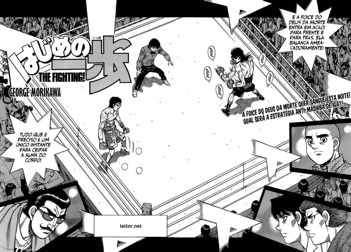 Hajime no Ippo Capítulo 889 – Obstáculo Invisível