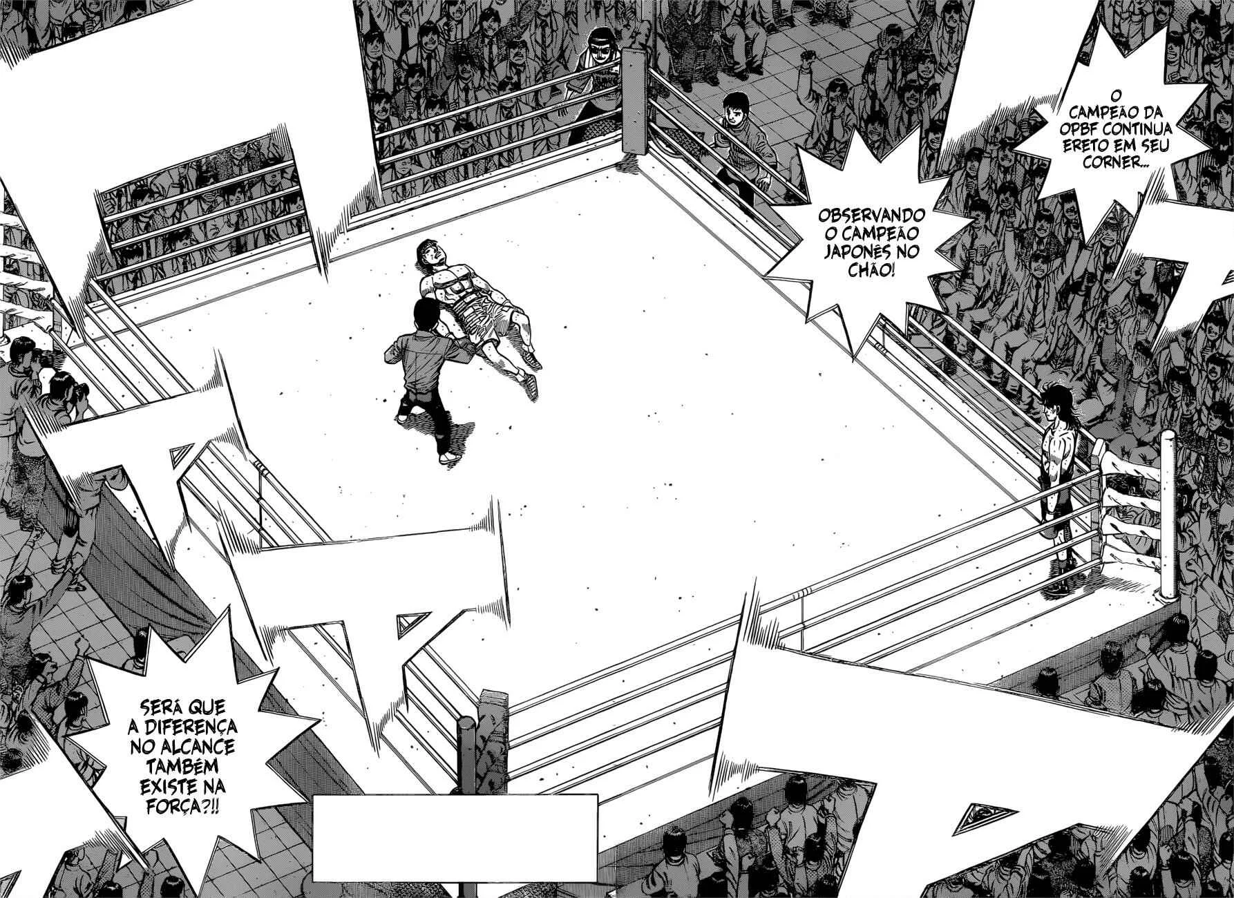 Hajime no Ippo Capítulo 889 – Obstáculo Invisível