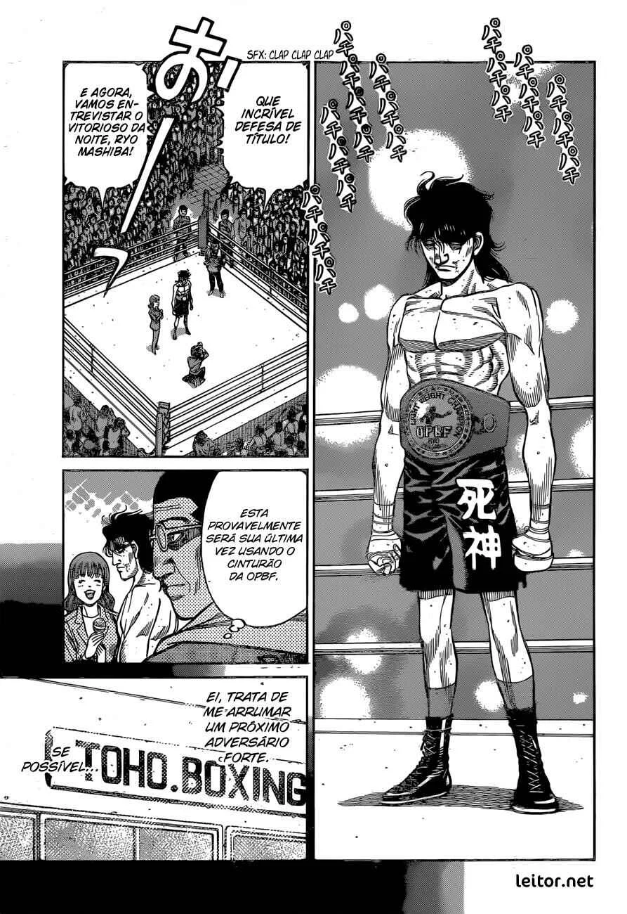 Hajime no Ippo Capítulo 889 – Obstáculo Invisível