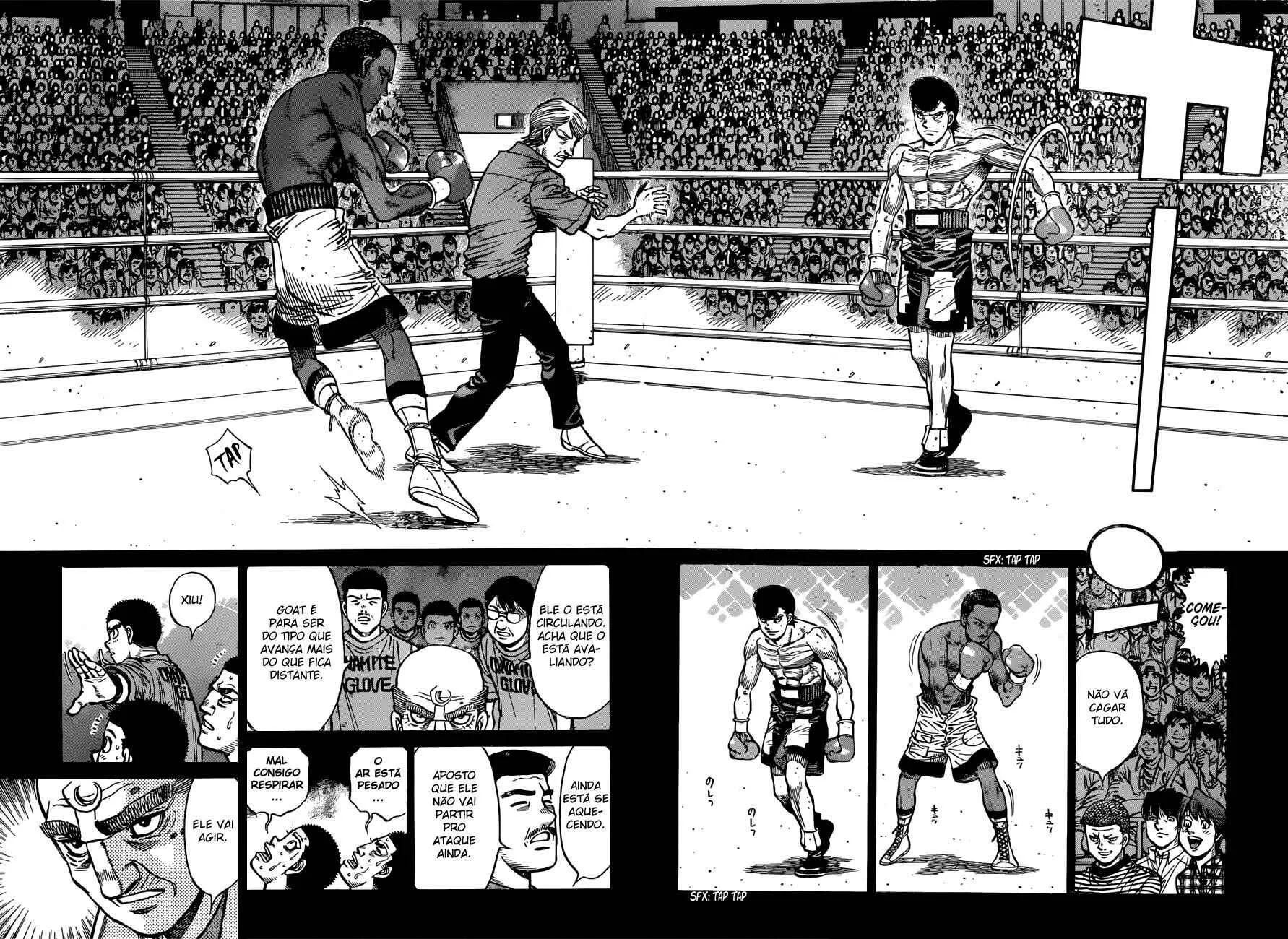 Hajime no Ippo Capítulo 889 – Obstáculo Invisível