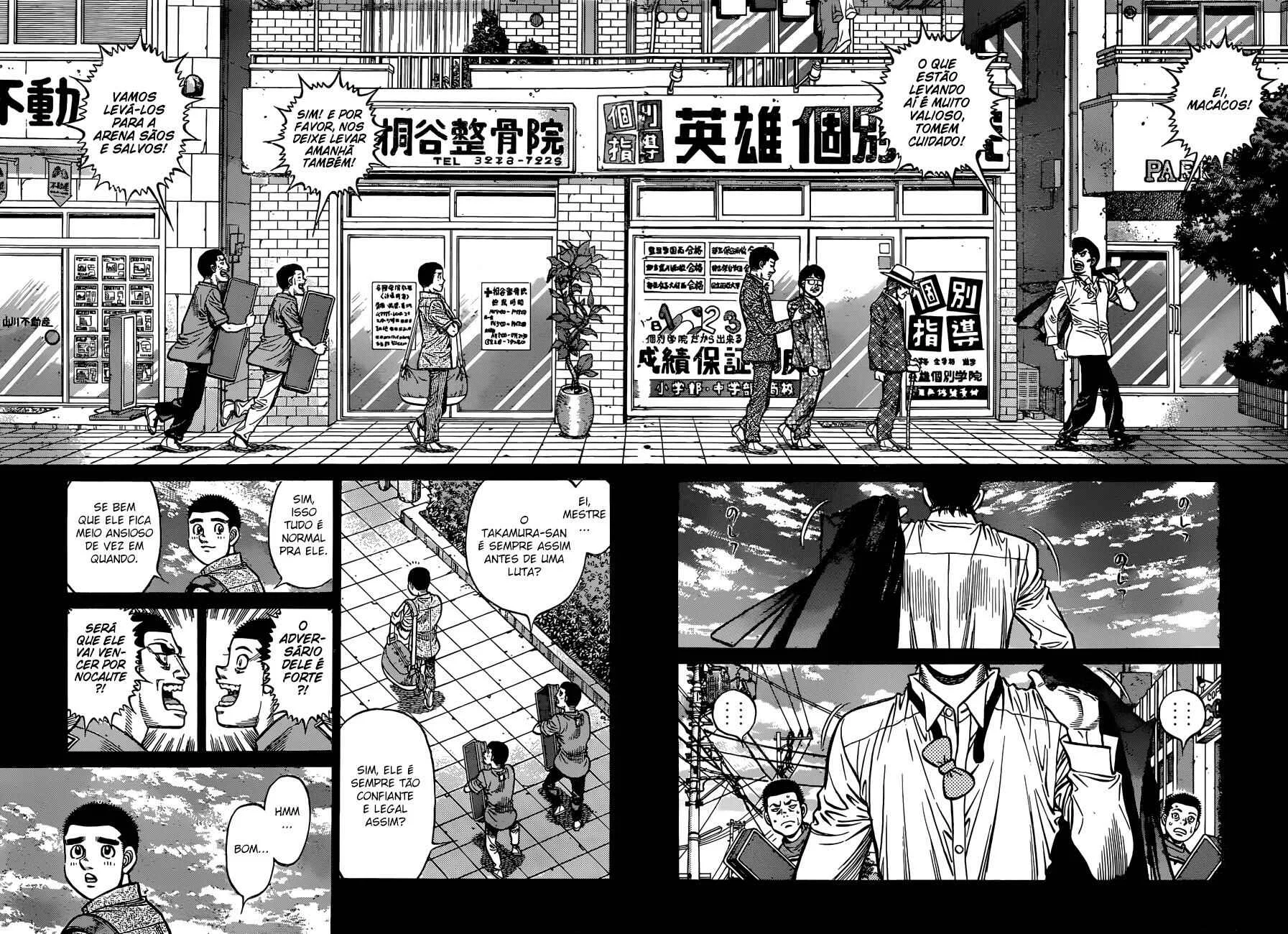 Hajime no Ippo Capítulo 889 – Obstáculo Invisível