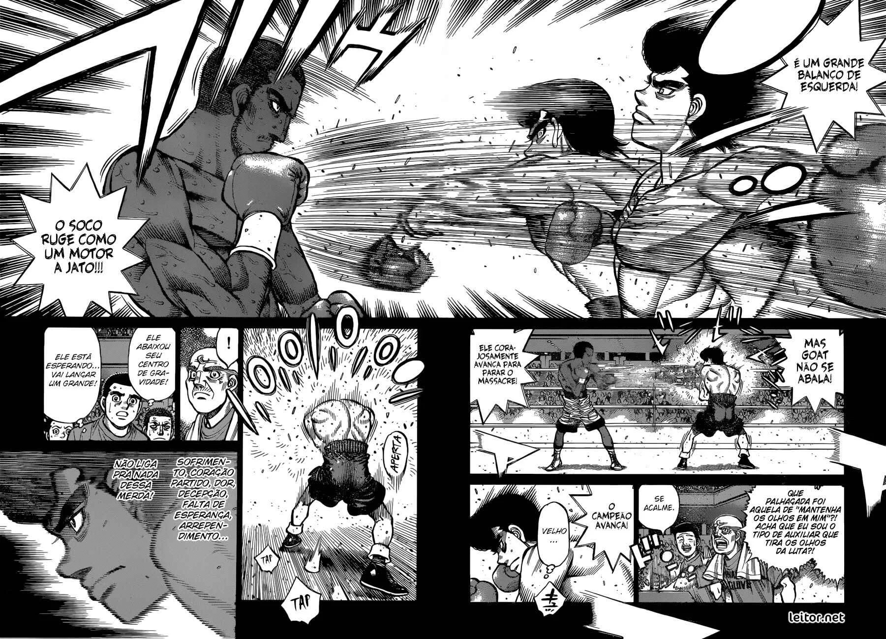 Hajime no Ippo Capítulo 889 – Obstáculo Invisível