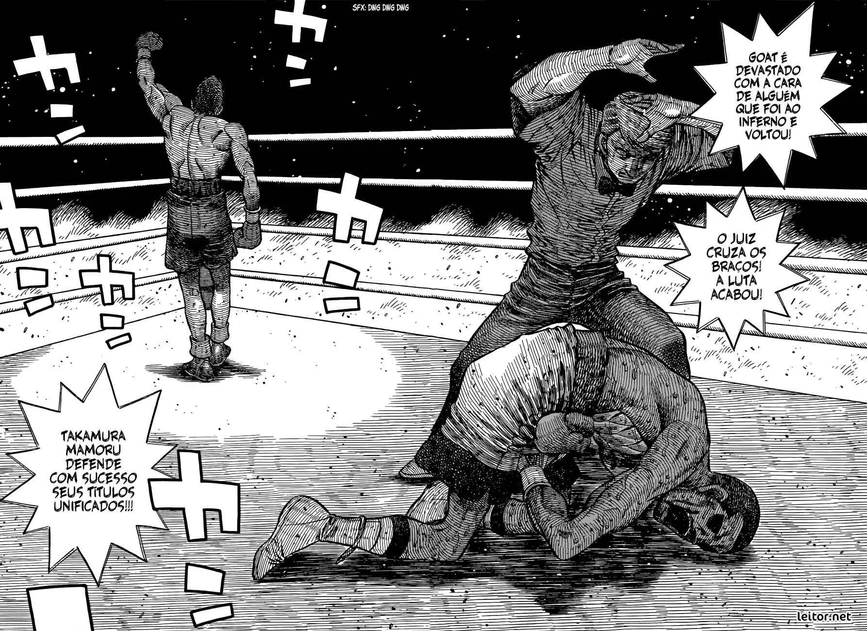 Hajime no Ippo Capítulo 889 – Obstáculo Invisível