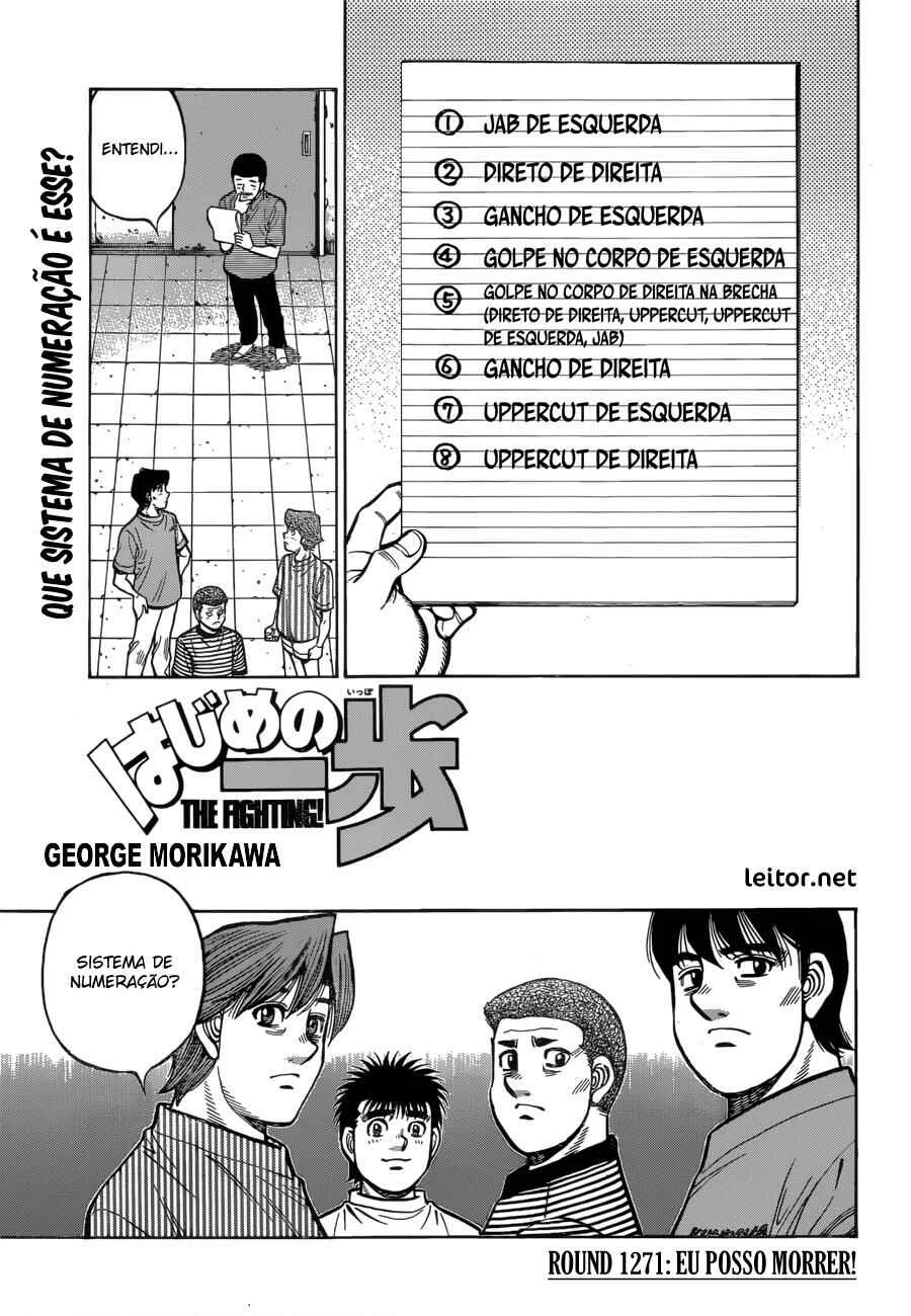 Hajime no Ippo Capítulo 889 – Obstáculo Invisível
