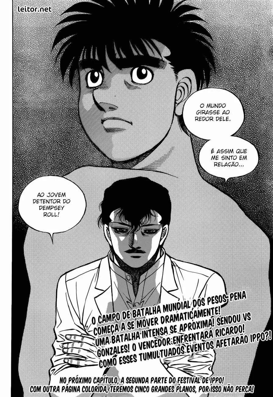 Hajime no Ippo Capítulo 889 – Obstáculo Invisível