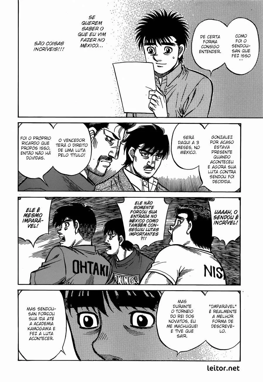 Hajime no Ippo Capítulo 889 – Obstáculo Invisível