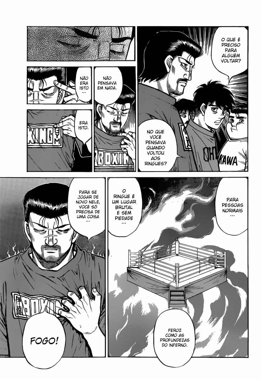 Hajime no Ippo Capítulo 889 – Obstáculo Invisível