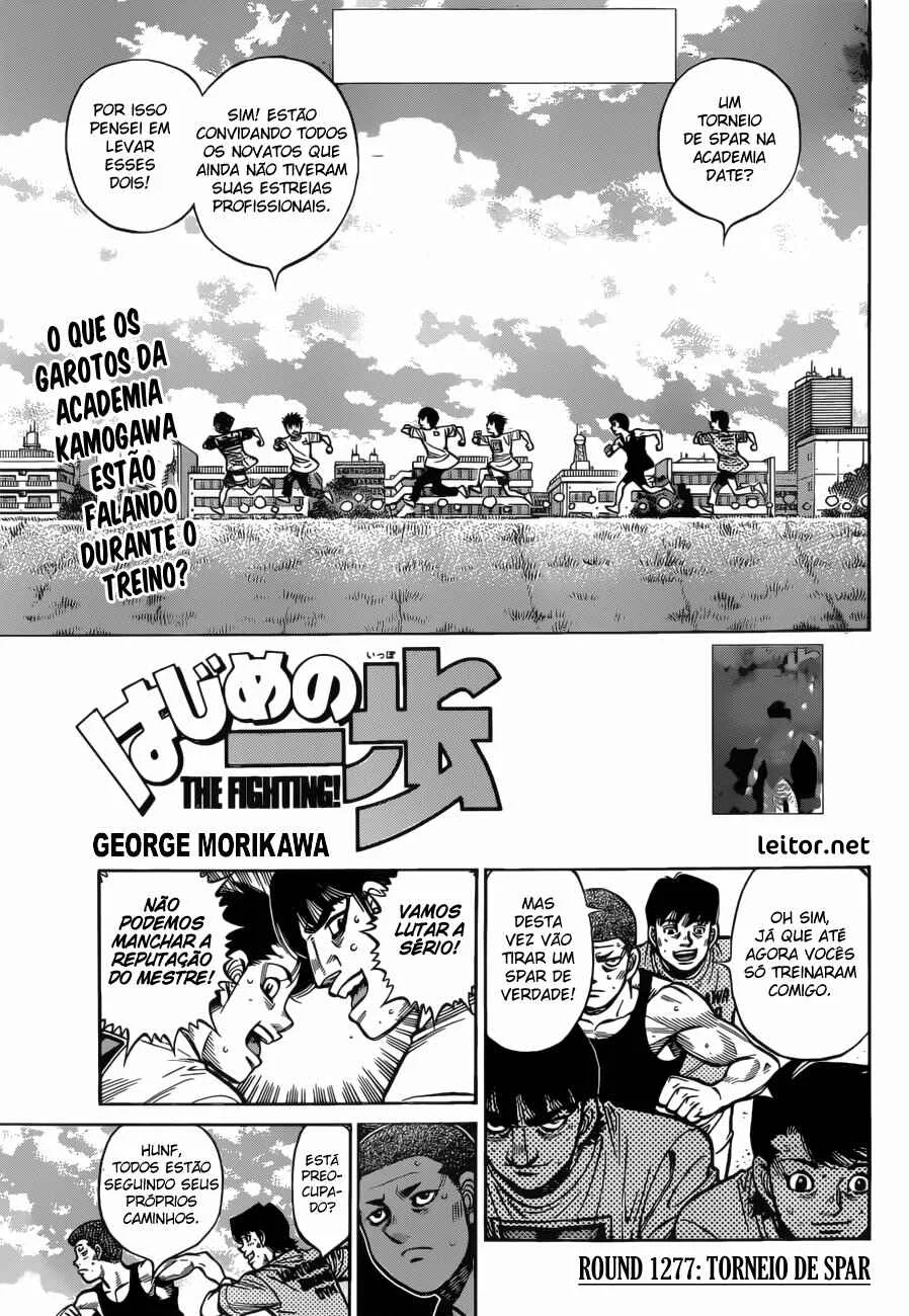 Hajime no Ippo Capítulo 889 – Obstáculo Invisível