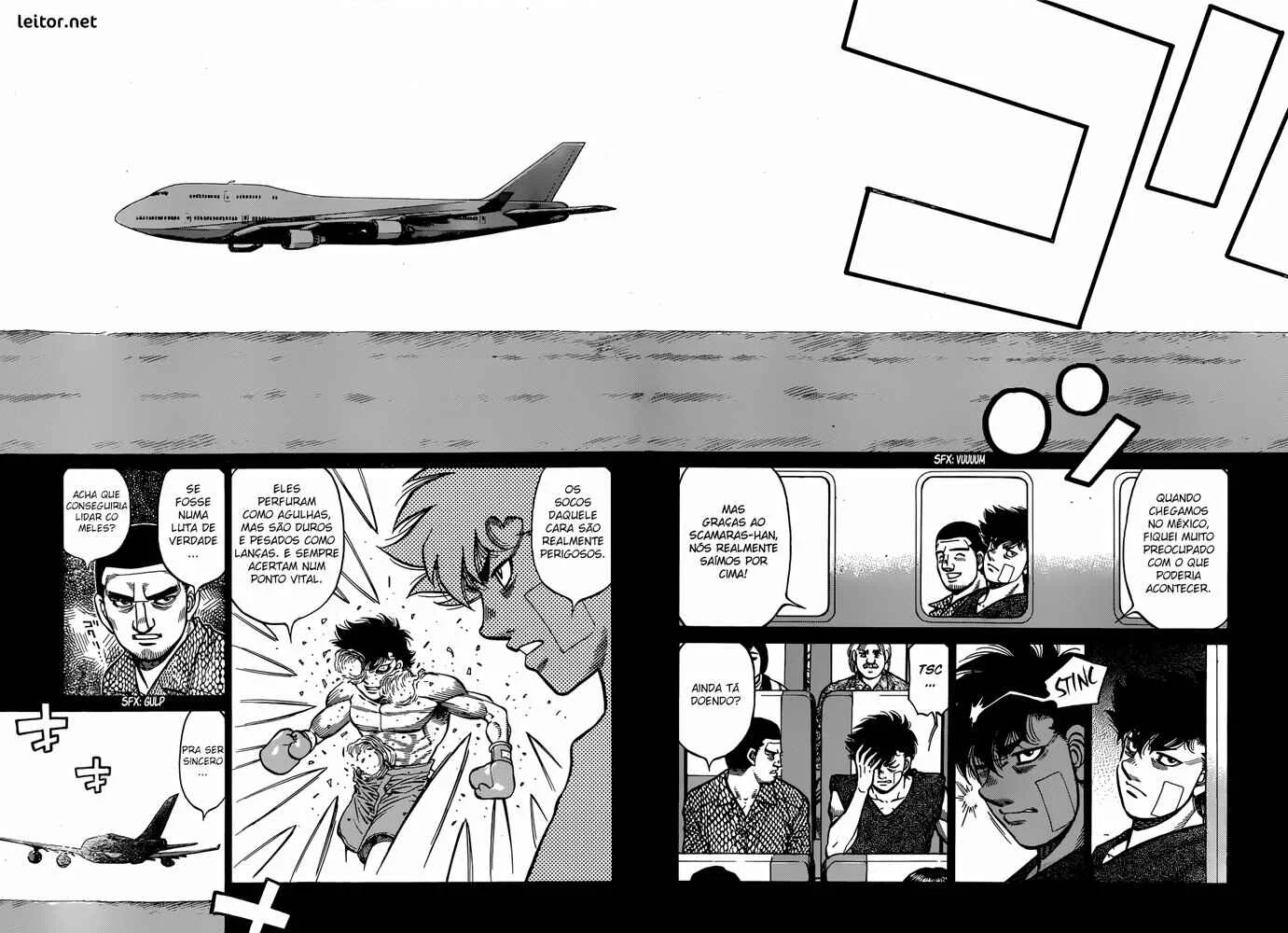 Hajime no Ippo Capítulo 889 – Obstáculo Invisível