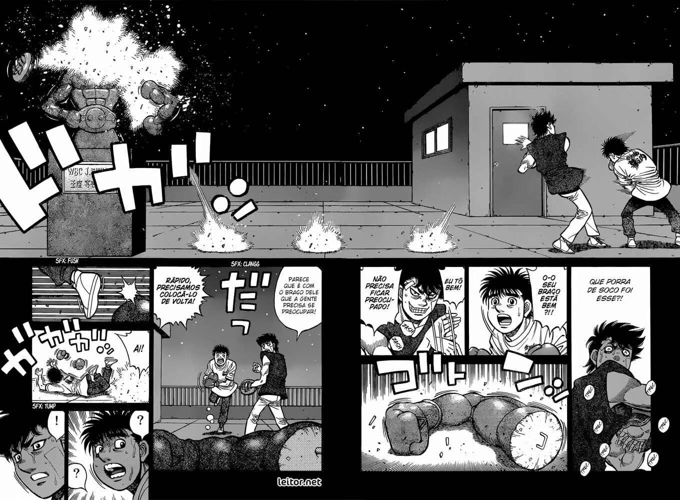 Hajime no Ippo Capítulo 889 – Obstáculo Invisível