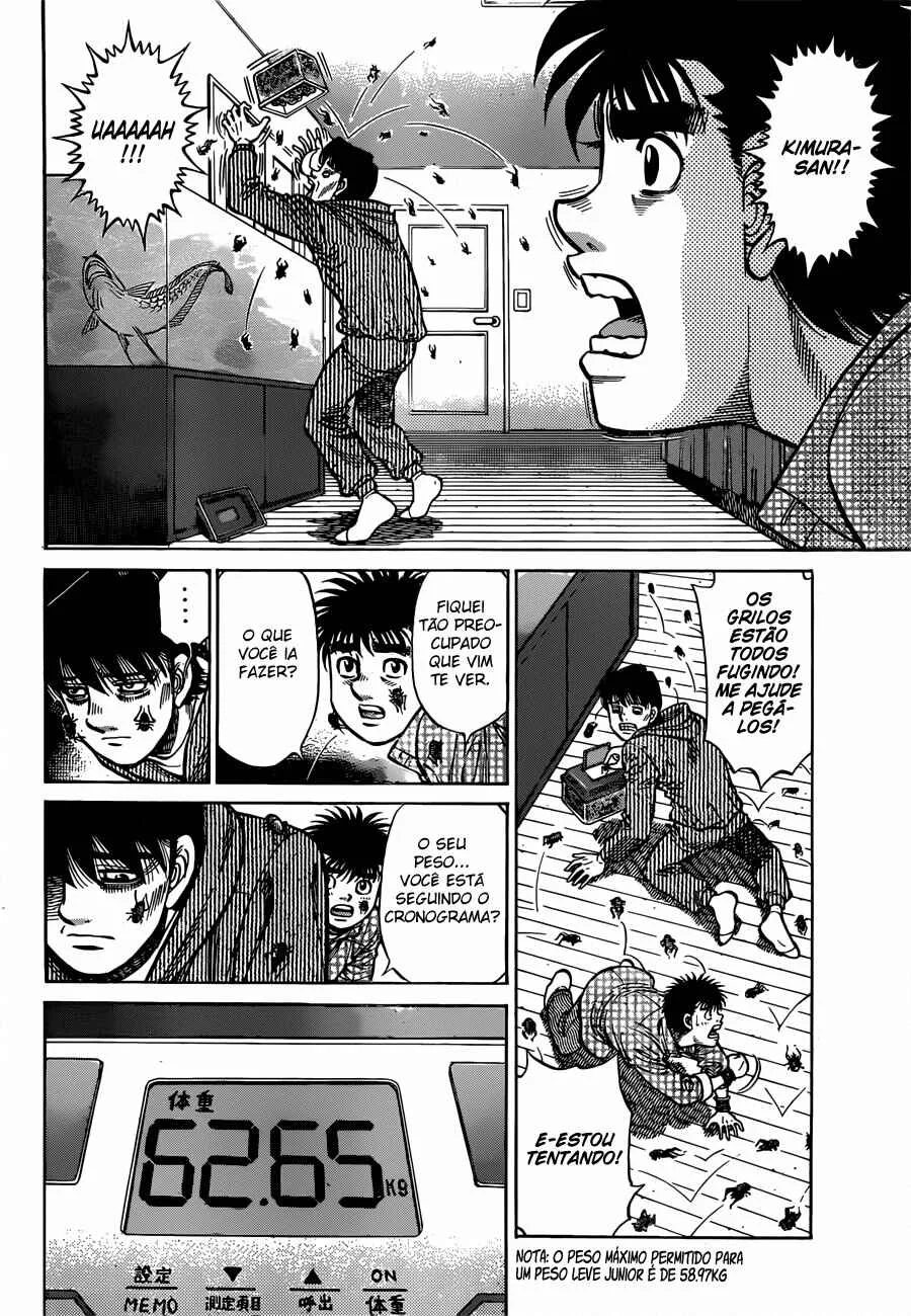 Hajime no Ippo Capítulo 889 – Obstáculo Invisível