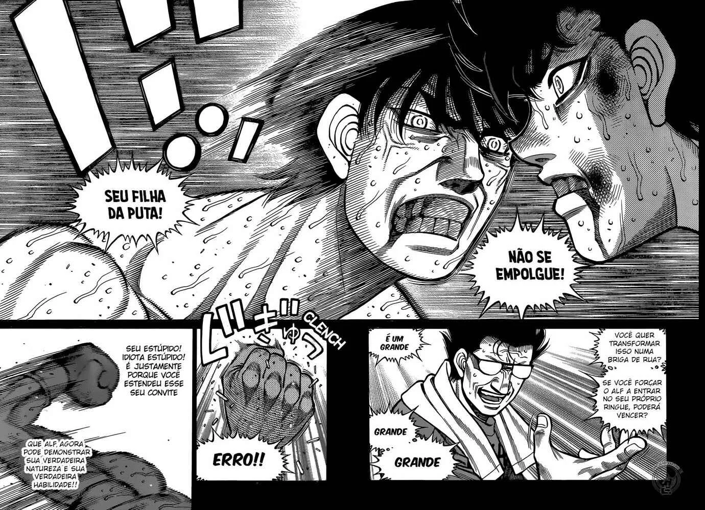 Hajime no Ippo Capítulo 889 – Obstáculo Invisível