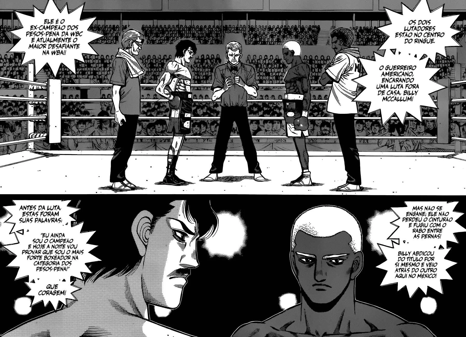 Hajime no Ippo Capítulo 889 – Obstáculo Invisível