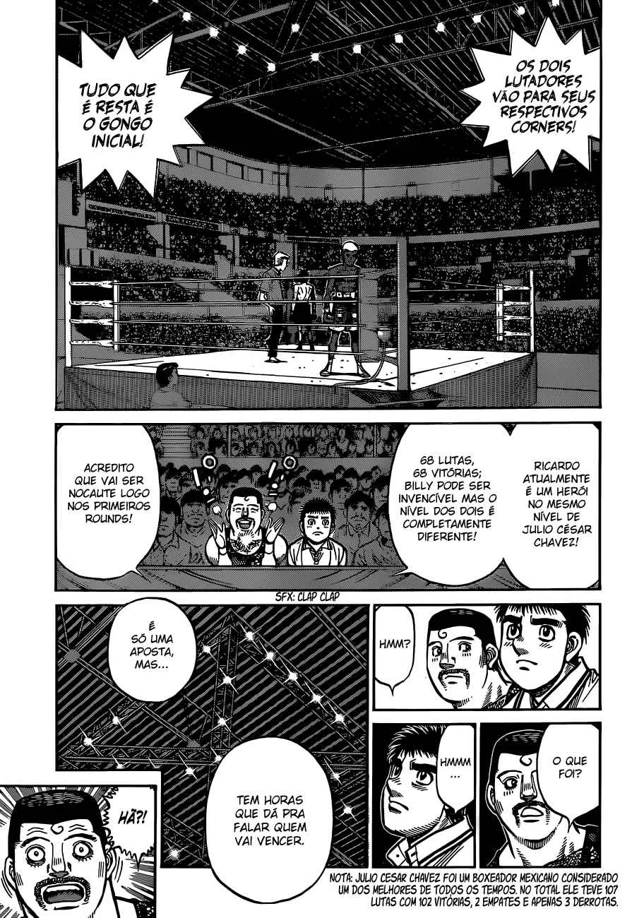 Hajime no Ippo Capítulo 889 – Obstáculo Invisível