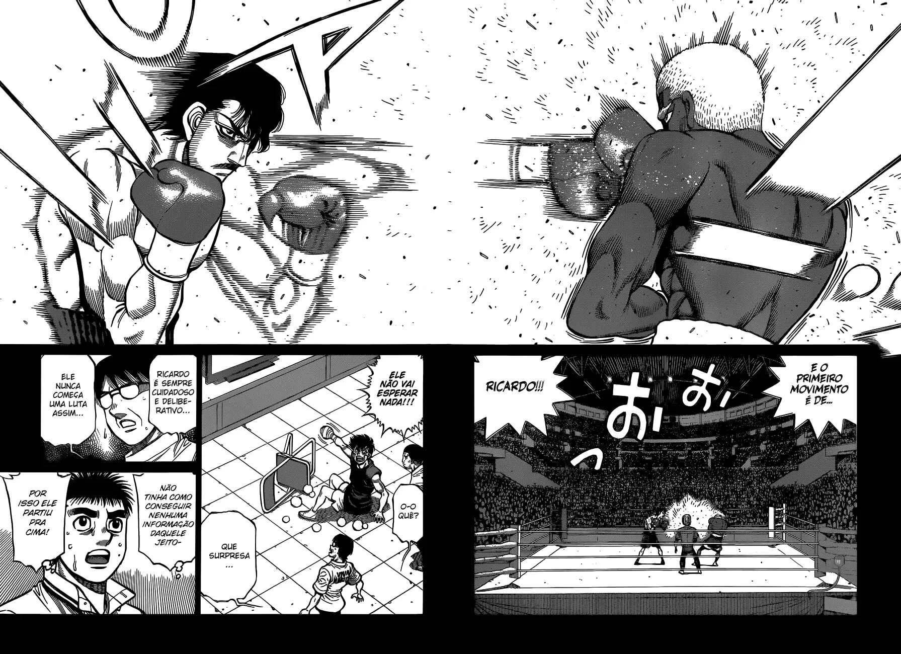 Hajime no Ippo Capítulo 889 – Obstáculo Invisível
